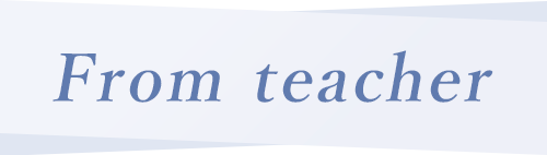 From Teacher